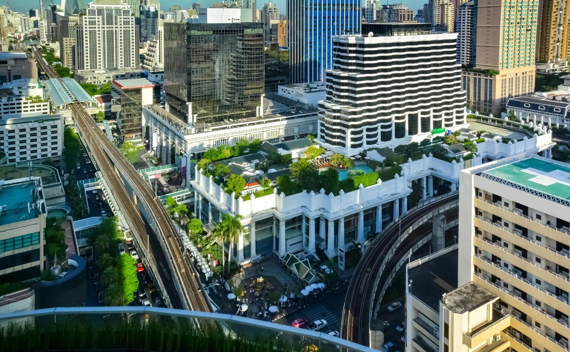 Grand Hyatt Erawan Bangkok Hotel Exterior foto